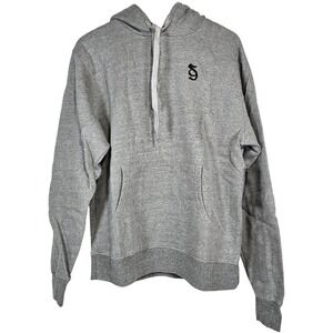 Spiritual‎ Gangster SG Monogram Classic Hoodie Heather Gray M NWT